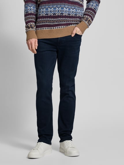 Tommy Hilfiger regular fit jeans met 5-pocketmodel model 'DENTON' Jeansblauw - 4