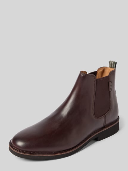 Polo Ralph Lauren Chelsea Boots mit elastischem Einsatz Modell 'TALAN' Dunkelbraun 1