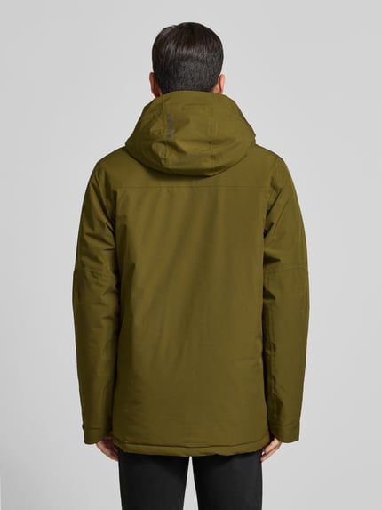 Icepeak Parka mit Kapuze und Ärmelriegeln Modell 'BAKERHILL' Oliv 5