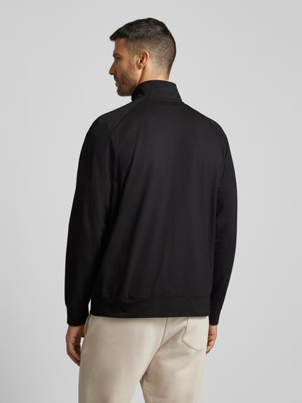 JOY Sweatjacke mit Stehkragen Modell 'RAMON' Black 5
