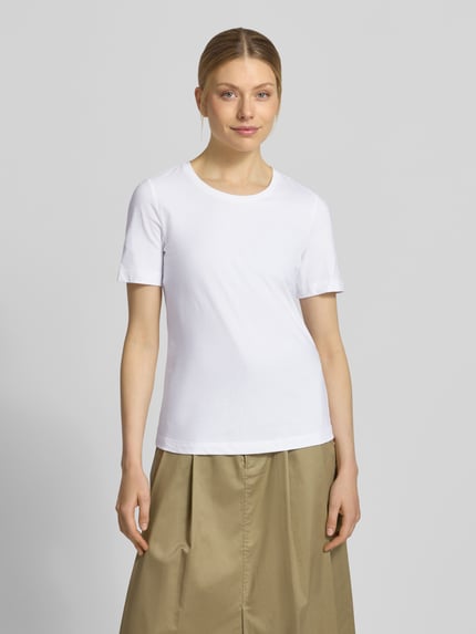 Christian Berg Woman T-Shirt mit Rundhalsausschnitt Weiss 4