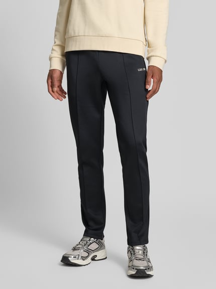 Les Deux Sweatpants mit Logo-Print Modell 'Ballier' Black 4