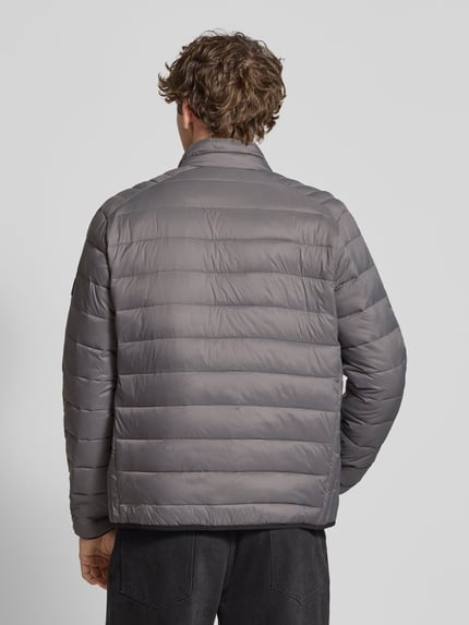 JACK & JONES Steppjacke mit Reißverschluss Modell 'BRADLEY' Mittelgrau 5
