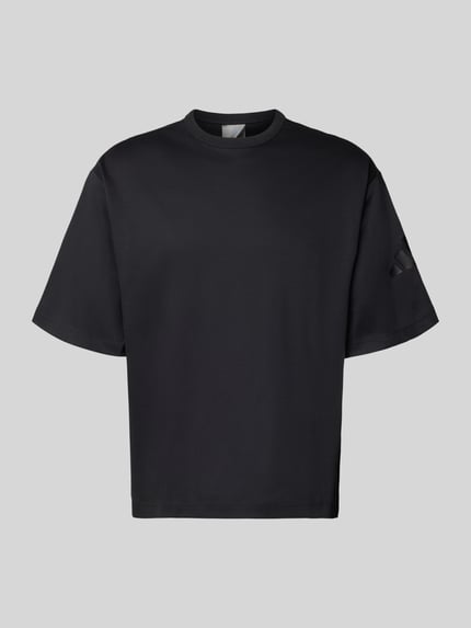 T-shirt o kroju relaxed fit z czystej bawełny Shop The Look MANNEQUINE