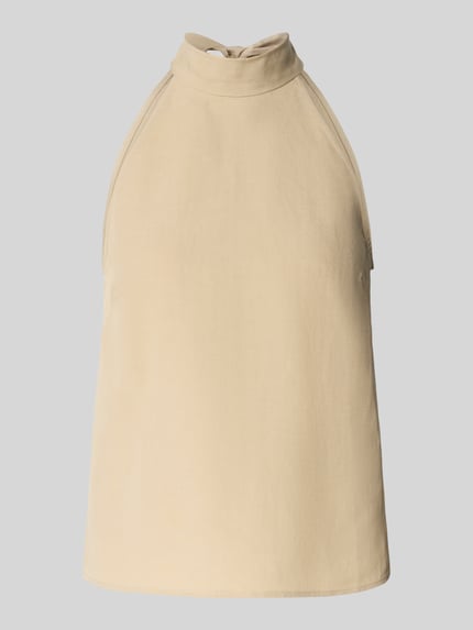 Top bluzkowy z mieszanki lyocellu i lnu model ‘SARHEO’ Shop The Look MANNEQUINE