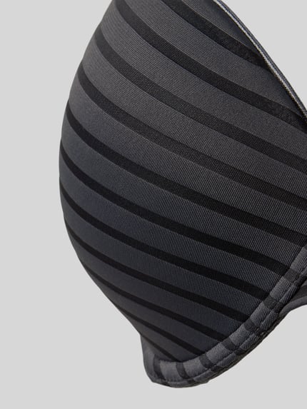 Marc O'Polo BH mit Streifenmuster Black 2