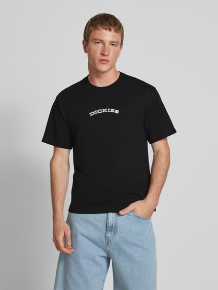 Dickies T-Shirt mit Label-Print Black 4