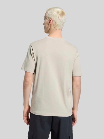 adidas Originals Regular fit t-shirt van puur katoen Zand - 5