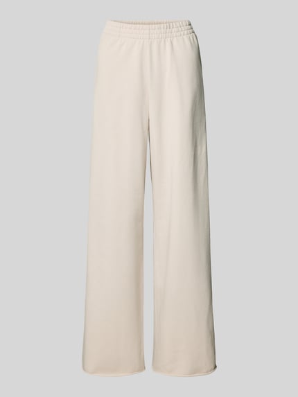 Spodnie sportowe ze zrolowanym brzegiem i elastycznym pasem Shop The Look MANNEQUINE