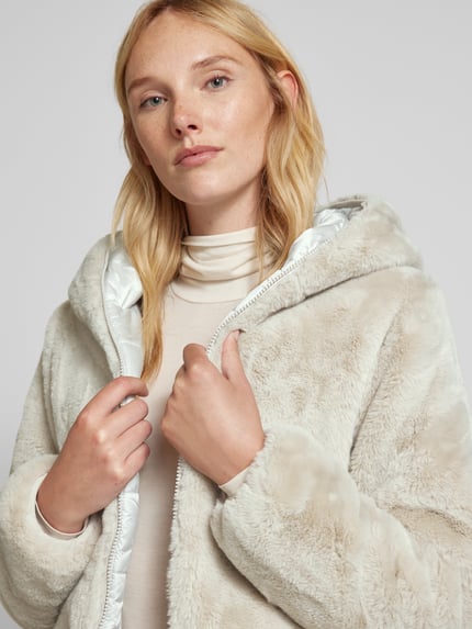 Save The Duck Regular Fit Jacke mit Wende-Funktion Modell 'LAILA' Ecru 3