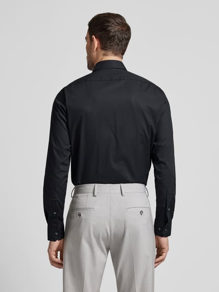 BOSS Regular Fit Businesshemd mit extra langem Arm Black 5