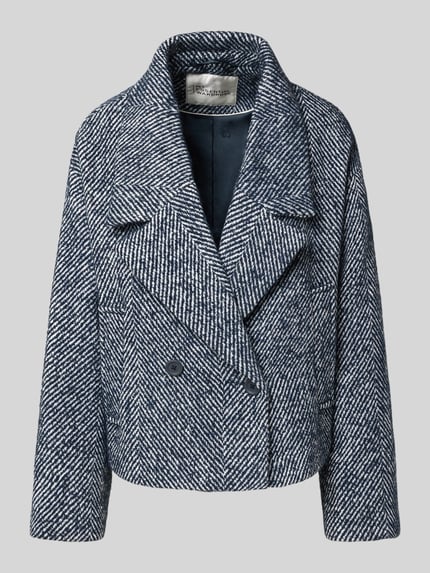 My Essential Wardrobe Regular Fit Jacke mit Woll-Anteil Modell 'Maggie' Black 2