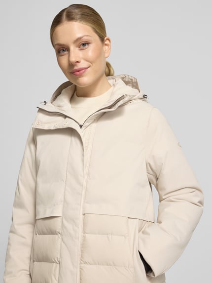 camel active Regular Fit Steppmantel mit Eingrifftaschen Offwhite 3