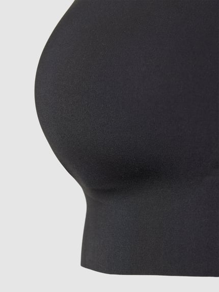Sloggi Bustier in unifarbenem Design Modell 'ZERO FEEL 2.0' Black 2