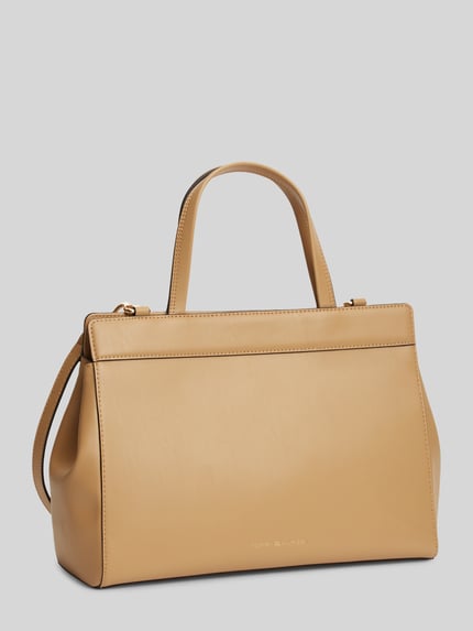 Tommy Hilfiger Henkeltasche mit abnehmbaren Schulterriemen Beige 5