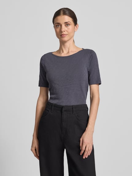 Marc O'Polo Slim Fit T-shirt van puur katoen Paars - 4