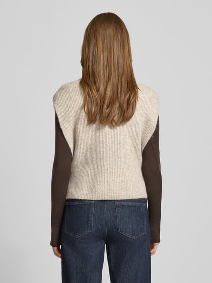 mbyM Relaxed Fit Pullunder in breilook model 'Tristiana' Taupe - 5