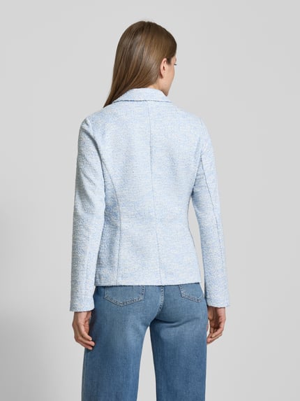 White Label Blazer met opgestikte zakken Bleu - 5
