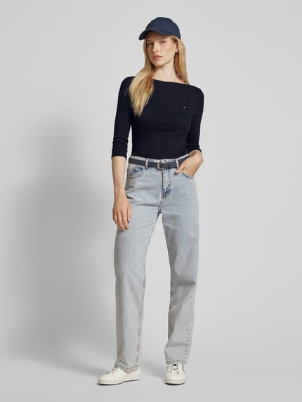 Tommy Hilfiger 3/4-shirt met boothals model 'NEW CODY' Donkerblauw - 1