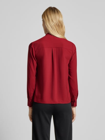 Calvin Klein Womenswear Bluzka z listwą guzikową na całej długości Czerwony 5