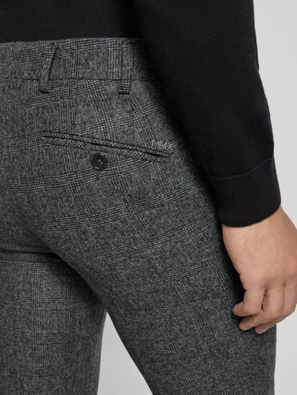 MMX Stoffhose mit Bügelfalten Anthrazit 3