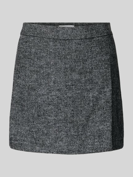 LeGer Minirock mit Nahtreißverschluss Black 2