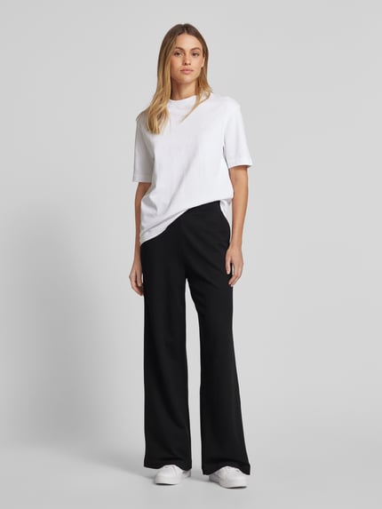 ARMEDANGELS Relaxed Fit Stoffhose mit elastischem Bund Modell 'HIMAARI' Black 1