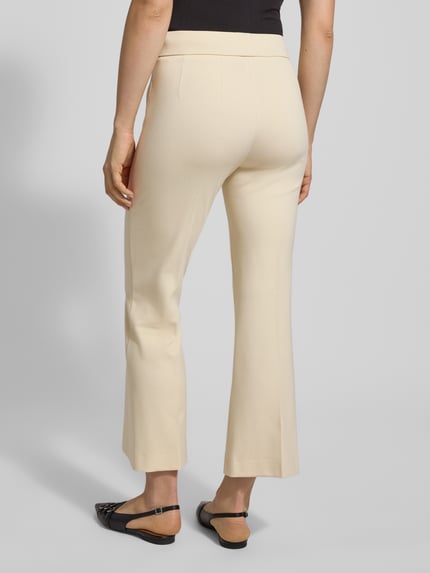 SEDUCTIVE Stoffhose mit Bundfalten Modell 'NANETTE' Ecru 5