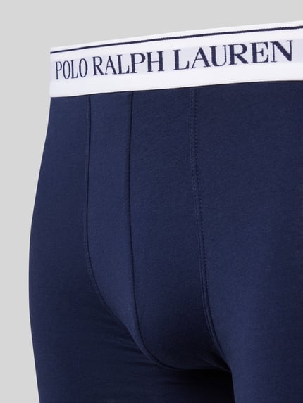 Polo Ralph Lauren Underwear Trunks mit Label-Bund im 3er-Pack Dunkelblau 2