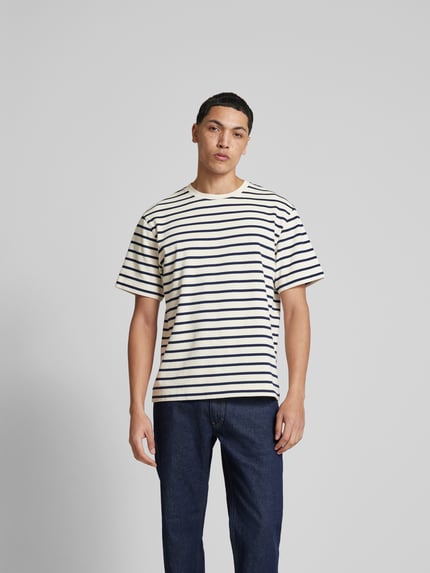 Closed T-Shirt aus reiner Baumwolle Ecru 4