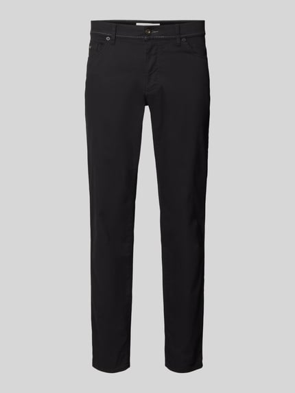 Regular fit broek met Labelpatch Model 'Cadiz' Shop The Look MANNEQUINE