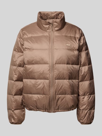 Levi's® Steppjacke mit Label-Stitching Taupe 2