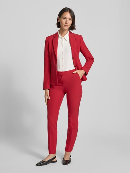 HUGO Slim Fit Hose Haken-Verschluss Modell 'HAGONIA-1' Rot 1