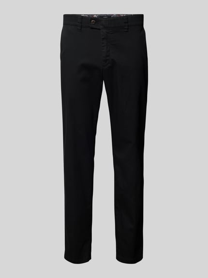 EUREX by Brax Comfort Fit Stoffhose mit französischen Eingrifftaschen Modell 'JIM' Black 2