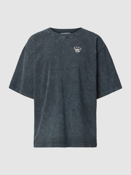 NO BYSTANDERS® T-shirt z okrągłym dekoltem i krótkim rękawem Czarny 2