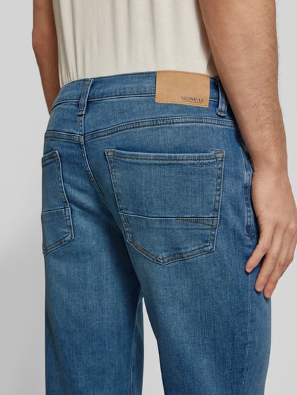 MCNEAL Regular fit jeans in 5-pocketmodel Lichtblauw - 3