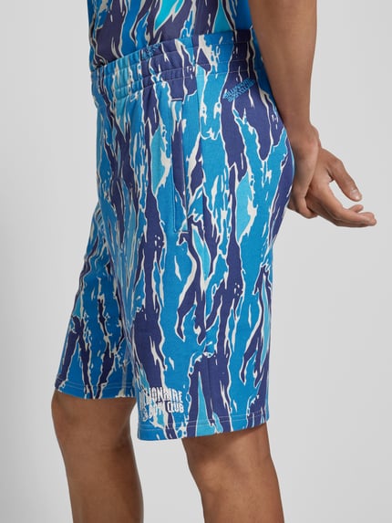 Billionaire Boys Club Short met all-over motief Blauw - 3