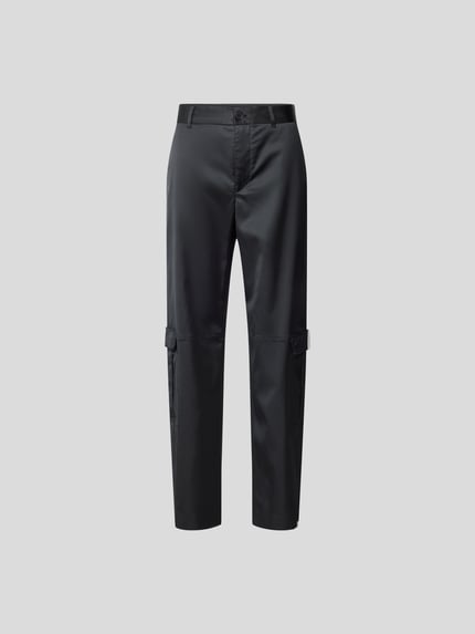 Spodnie cargo z mieszanki wiskozy Shop The Look MANNEQUINE
