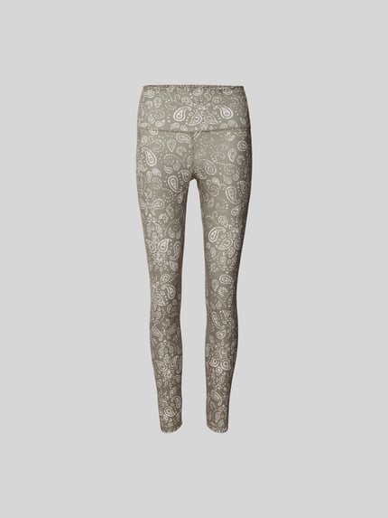 Legginsy z nadrukiem paisley na całej powierzchni Shop The Look MANNEQUINE
