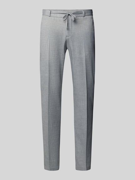 Hose mit Bügelfalten und Schnürung Modell 'SpartaFlex' Shop The Look MANNEQUINE