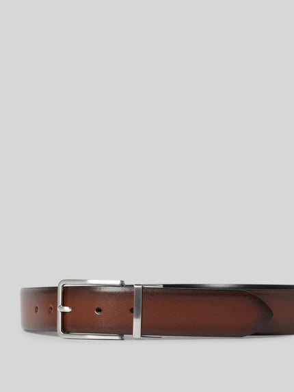 LLOYD Men's Belts Gürtel mit Dornschließe Mittelbraun 2