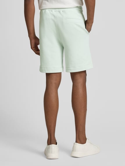 BOSS Orange Sweatshorts met steekzakken, model 'Sewalk' Lichtblauw - 5