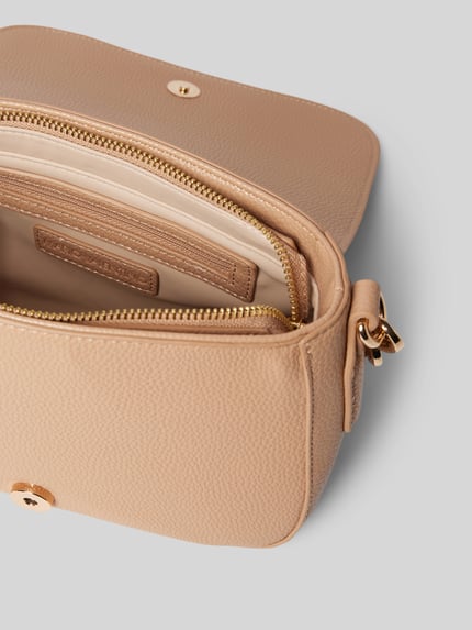 Valentino Bags Handtas met labelapplicatie, model 'BRIXTON' Beige - 4