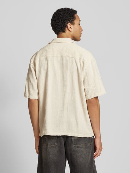 REVIEW Relaxed Fit Freizeithemd mit 1/2-Arm Ecru 5