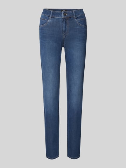 Brax Slim Fit Jeans mit Eingrifftaschen Modell 'Shakira' Blau 2