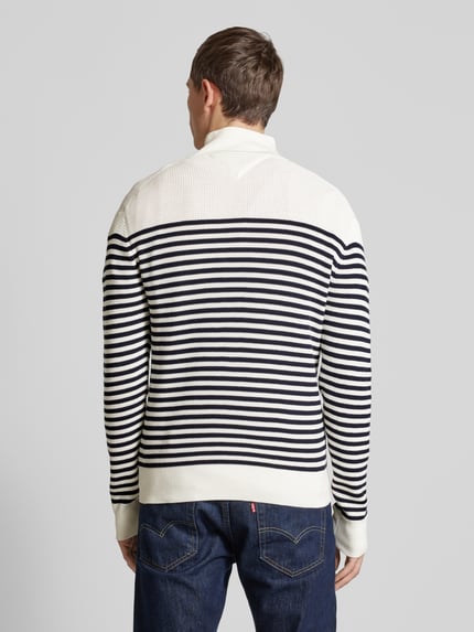 Tommy Hilfiger Troyer aus reiner Baumwolle Ecru 5