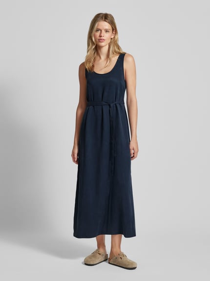 Marc O'Polo DENIM Maxi-jurk met structuurmotief Marineblauw - 4