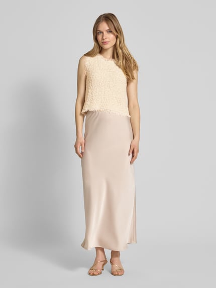 Marc Cain Tanktop in gebreide look Zand - 1