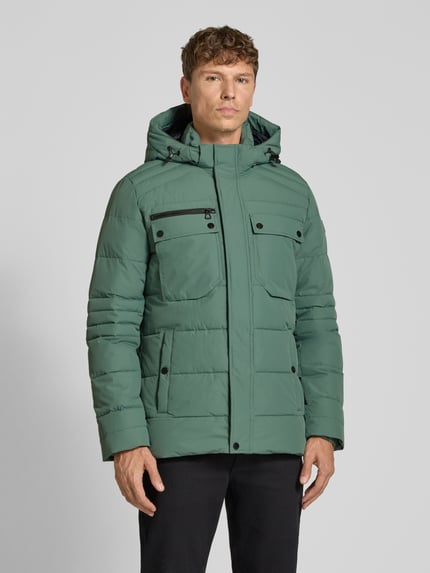LERROS Steppjacke mit Kapuze und Brusttaschen Lind 4