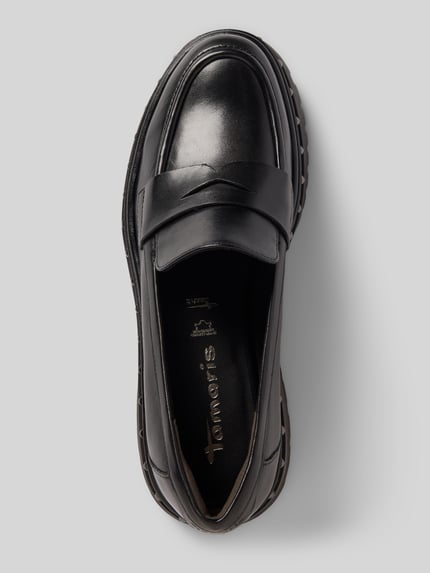 Tamaris Loafer aus echtem Leder Black 3